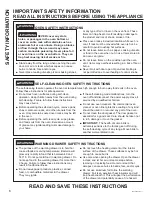 Предварительный просмотр 7 страницы Cafe C2S900M Owner'S Manual