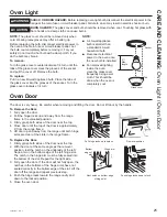 Предварительный просмотр 25 страницы Cafe C2S900P Owner'S Manual