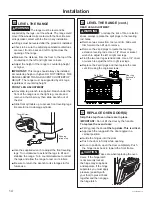 Предварительный просмотр 14 страницы Cafe C2Y486 Installation Instructions Manual