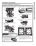 Предварительный просмотр 14 страницы Cafe CCP06BP Series Owner'S Manual And Installation Instructions