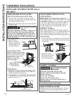 Предварительный просмотр 17 страницы Cafe CCP06DP Series Owner'S Manual