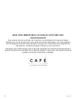 Предварительный просмотр 23 страницы Cafe CCP06DP Series Owner'S Manual