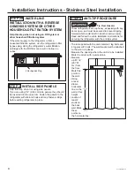 Preview for 8 page of Cafe CDB36 Installation Instructions Manual