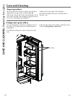 Предварительный просмотр 22 страницы Cafe CFE Series Owner'S Manual And Installation Instructions