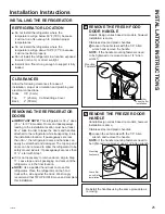 Preview for 25 page of Cafe CFE Series Owner'S Manual And Installation Instructions