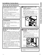 Предварительный просмотр 25 страницы Cafe CFE Series Owner'S Manual And Installation Instructions