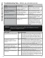 Preview for 42 page of Cafe CFE Series Owner'S Manual And Installation Instructions