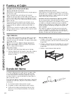 Предварительный просмотр 56 страницы Cafe CGB500P Owner'S Manual