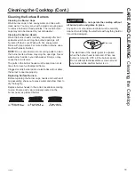 Preview for 11 page of Cafe CGP9536 Owner'S Manual