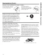 Предварительный просмотр 39 страницы Cafe CGP9536 Owner'S Manual