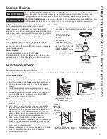 Предварительный просмотр 57 страницы Cafe CGS700P Owner'S Manual