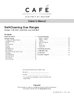 Preview for 2 page of Cafe CGS700P4MW2-CL Owner'S Manual