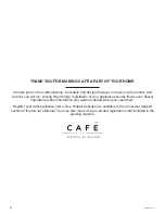 Preview for 3 page of Cafe CGS700P4MW2-CL Owner'S Manual