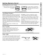 Preview for 10 page of Cafe CGS700P4MW2-CL Owner'S Manual