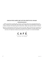 Предварительный просмотр 35 страницы Cafe CGU366 Owner'S Manual