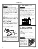 Preview for 12 page of Cafe CGY366 Installation Instructions Manual