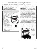 Предварительный просмотр 16 страницы Cafe CGY366 Installation Instructions Manual