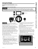 Предварительный просмотр 24 страницы Cafe CGY366 Owner'S Manual