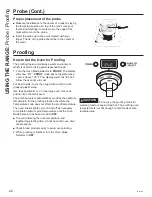 Preview for 22 page of Cafe CGY366P Owner'S Manual