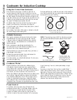 Предварительный просмотр 12 страницы Cafe CHS900M Owner'S Manual