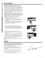 Предварительный просмотр 18 страницы Cafe CKS70DP Owner'S Manual