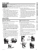 Предварительный просмотр 19 страницы Cafe CKS70DP Owner'S Manual