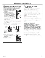 Предварительный просмотр 13 страницы Cafe CMB903M Installation Instructions Manual