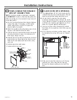 Предварительный просмотр 11 страницы Cafe CMB903P Installation Instructions Manual