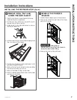 Preview for 27 page of Cafe CQE Series Owner'S Manual And Installation Instructions