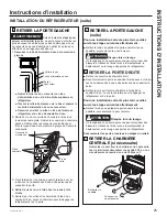 Preview for 69 page of Cafe CQE Series Owner'S Manual And Installation Instructions