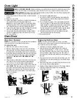 Preview for 19 page of Cafe CTS70DM Owner'S Manual