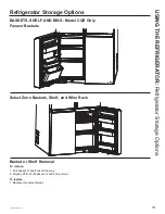 Предварительный просмотр 19 страницы Cafe CVE Owner'S Manual And Installation Instructions