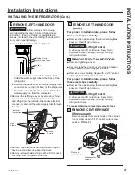 Preview for 27 page of Cafe CVE Owner'S Manual And Installation Instructions