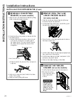 Предварительный просмотр 28 страницы Cafe CVE Owner'S Manual And Installation Instructions