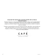 Предварительный просмотр 48 страницы Cafe CVE Owner'S Manual And Installation Instructions