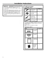 Preview for 7 page of Cafe CVM517P Installation Instructions Manual