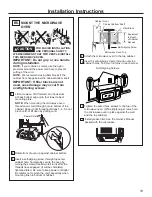 Preview for 20 page of Cafe CVM517P Installation Instructions Manual