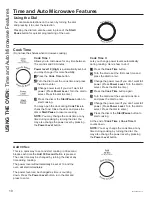 Предварительный просмотр 10 страницы Cafe CVM517P4M5W2 Owner'S Manual