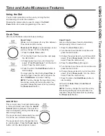 Предварительный просмотр 9 страницы Cafe CVM521P Owner'S Manual