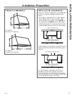 Предварительный просмотр 9 страницы Cafe CVW9301 Owner'S Manual & Installation Instructions