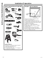 Предварительный просмотр 12 страницы Cafe CVW9301 Owner'S Manual & Installation Instructions