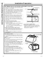 Preview for 14 page of Cafe CVW9301 Owner'S Manual & Installation Instructions