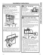 Preview for 15 page of Cafe CVW9301 Owner'S Manual & Installation Instructions