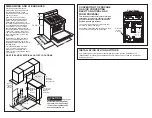 Предварительный просмотр 2 страницы Cafe JGB660 Installation Instructions Manual