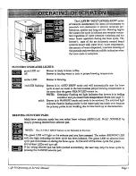 Предварительный просмотр 2 страницы Cafe 98 145-0 Operating & Service Manual