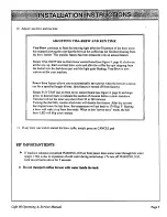 Preview for 6 page of Cafe 98 145-0 Operating & Service Manual