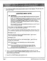 Preview for 5 page of Cafe 98 B145-0 Operating & Service Manual