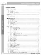 Preview for 2 page of Cafection EMBLEM Service & Installation Manual