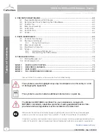 Preview for 4 page of Cafection EMBLEM Service & Installation Manual