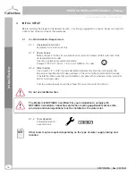 Preview for 16 page of Cafection EMBLEM Service & Installation Manual